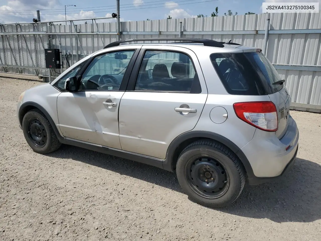 2007 Suzuki Sx4 Jx VIN: JS2YA413275100345 Lot: 58788185