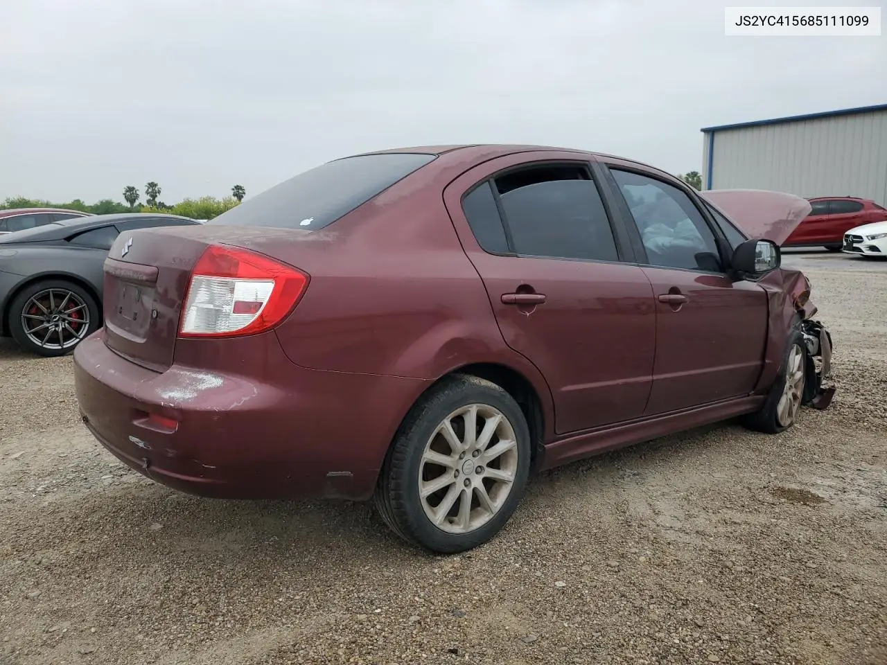 2008 Suzuki Sx4 Convenience VIN: JS2YC415685111099 Lot: 50963215