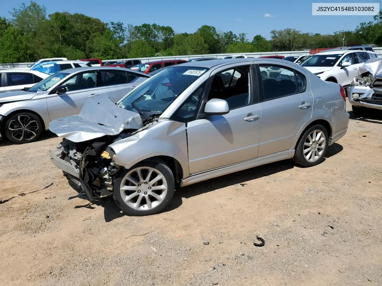 2008 Suzuki Sx4 Convenience VIN: JS2YC415485103082 Lot: 51607675