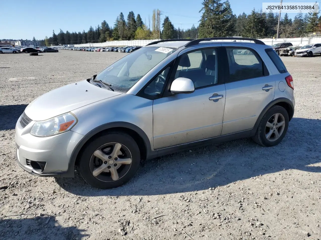 2008 Suzuki Sx4 Base VIN: JS2YB413585103884 Lot: 53588815