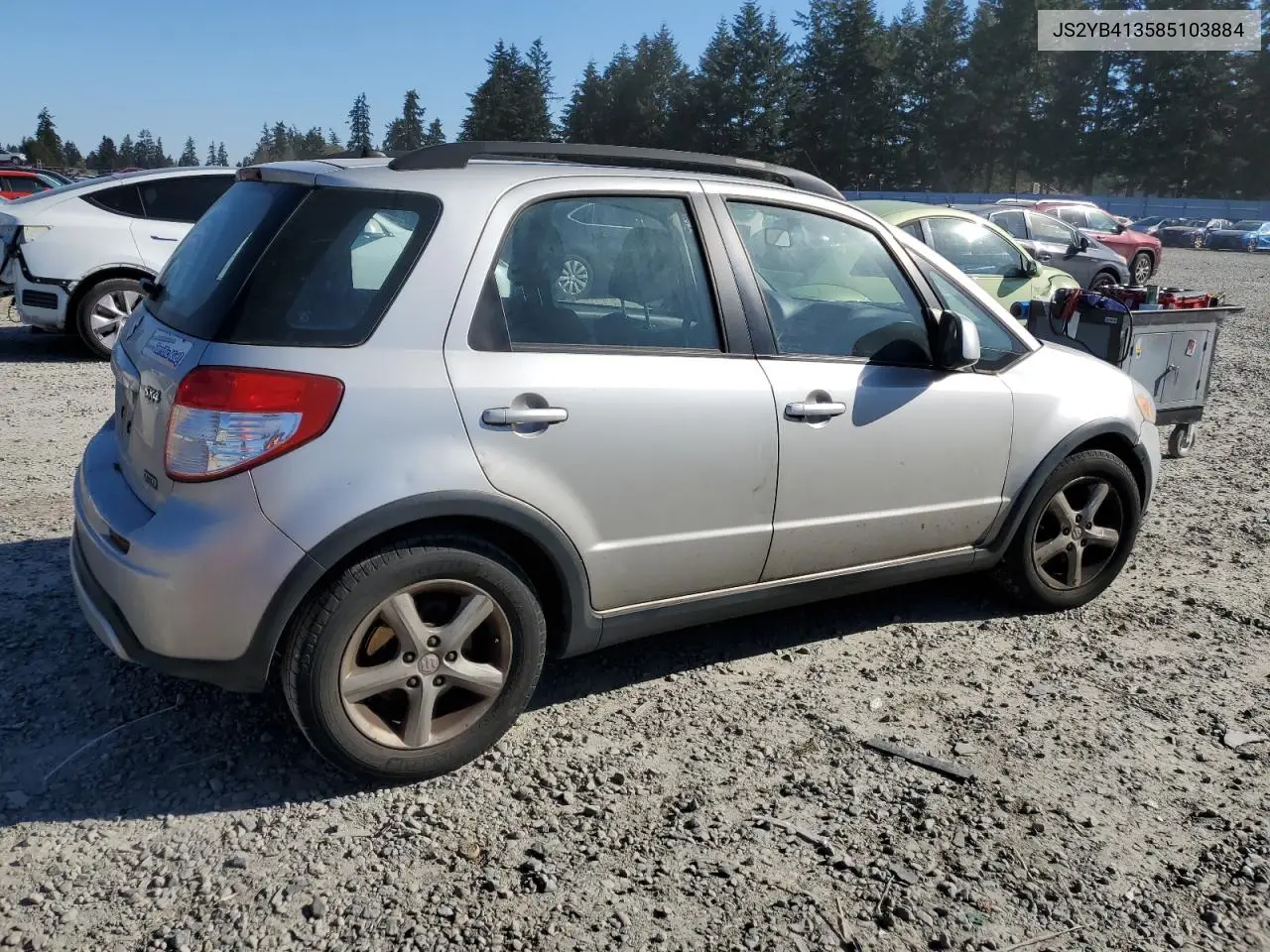 2008 Suzuki Sx4 Base VIN: JS2YB413585103884 Lot: 53588815