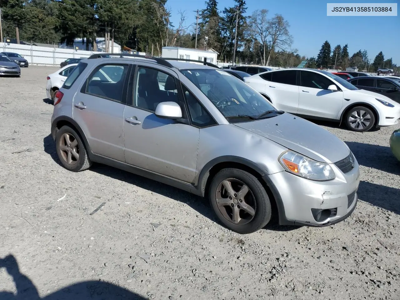 2008 Suzuki Sx4 Base VIN: JS2YB413585103884 Lot: 53588815