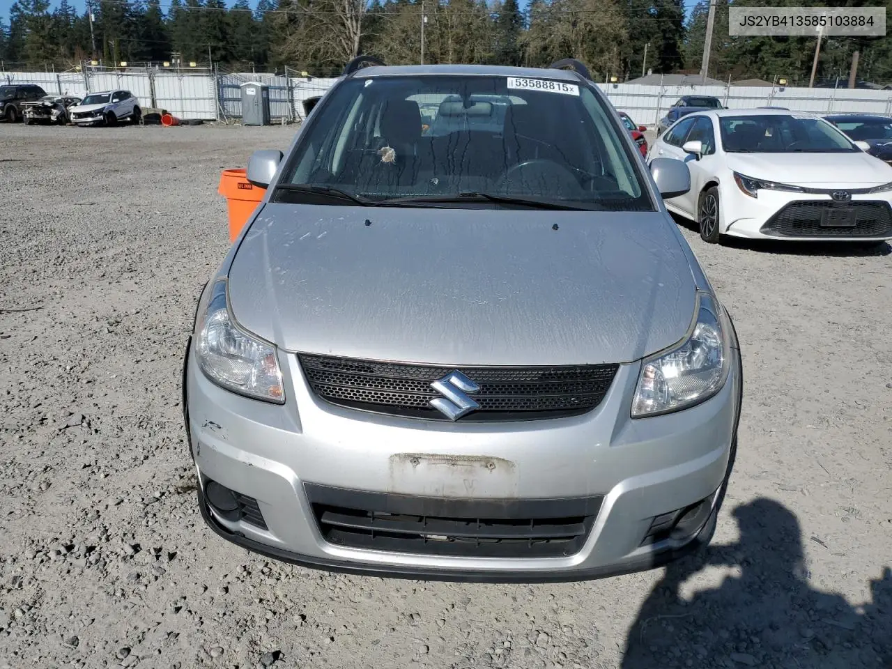 2008 Suzuki Sx4 Base VIN: JS2YB413585103884 Lot: 53588815