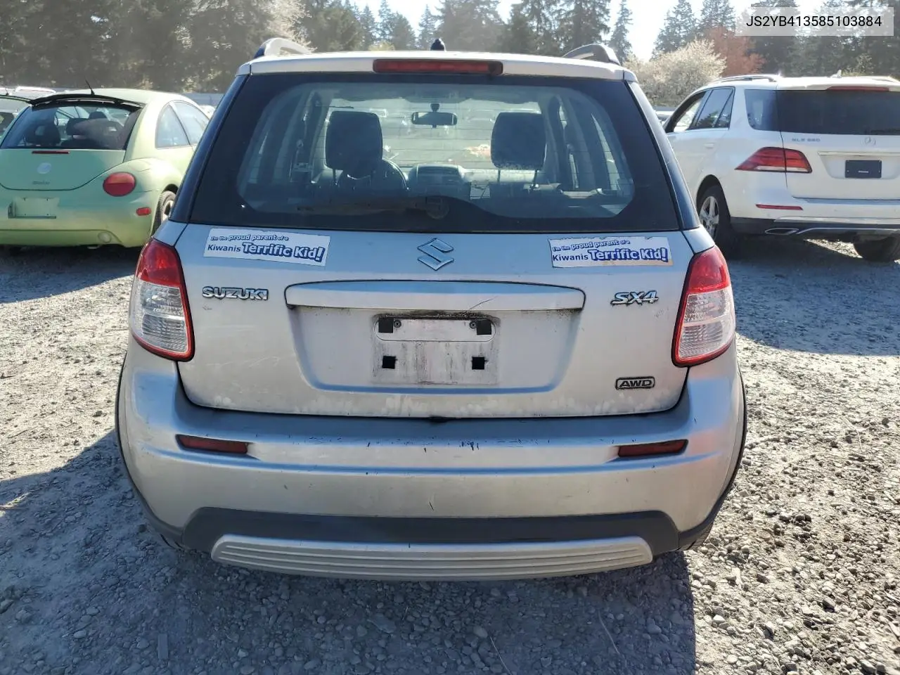 2008 Suzuki Sx4 Base VIN: JS2YB413585103884 Lot: 53588815
