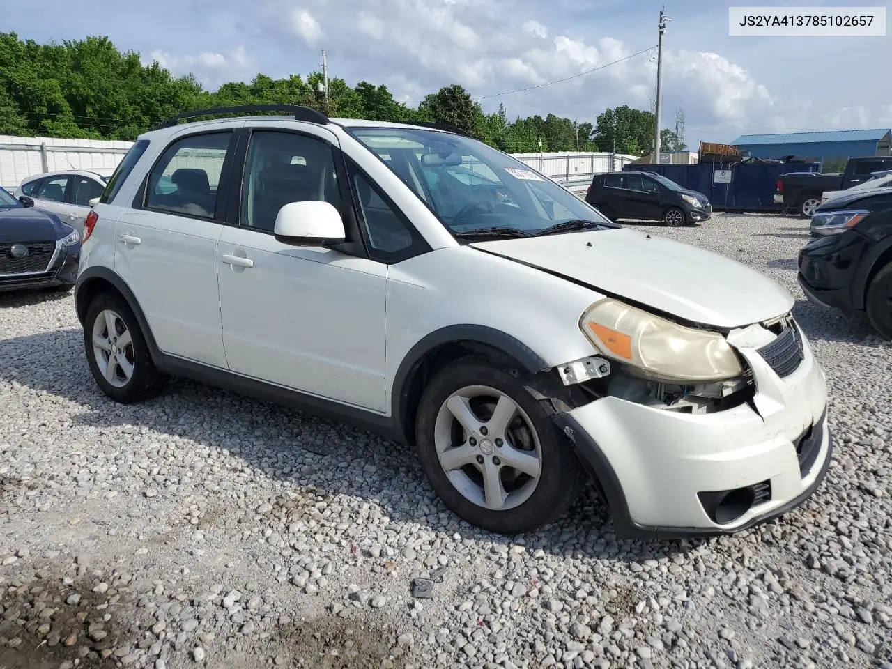 2008 Suzuki Sx4 Base VIN: JS2YA413785102657 Lot: 55311615