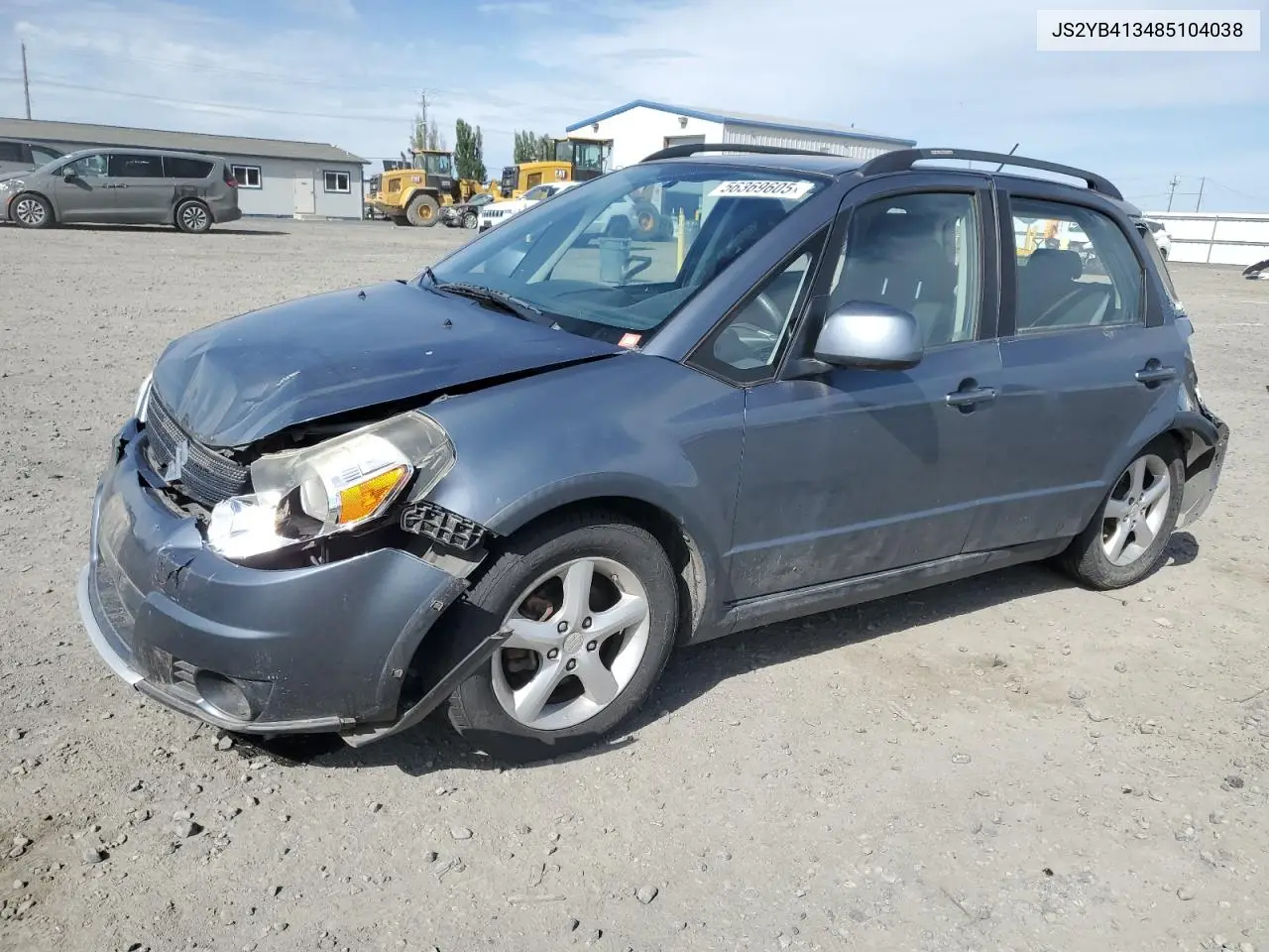 2008 Suzuki Sx4 Base VIN: JS2YB413485104038 Lot: 56369605