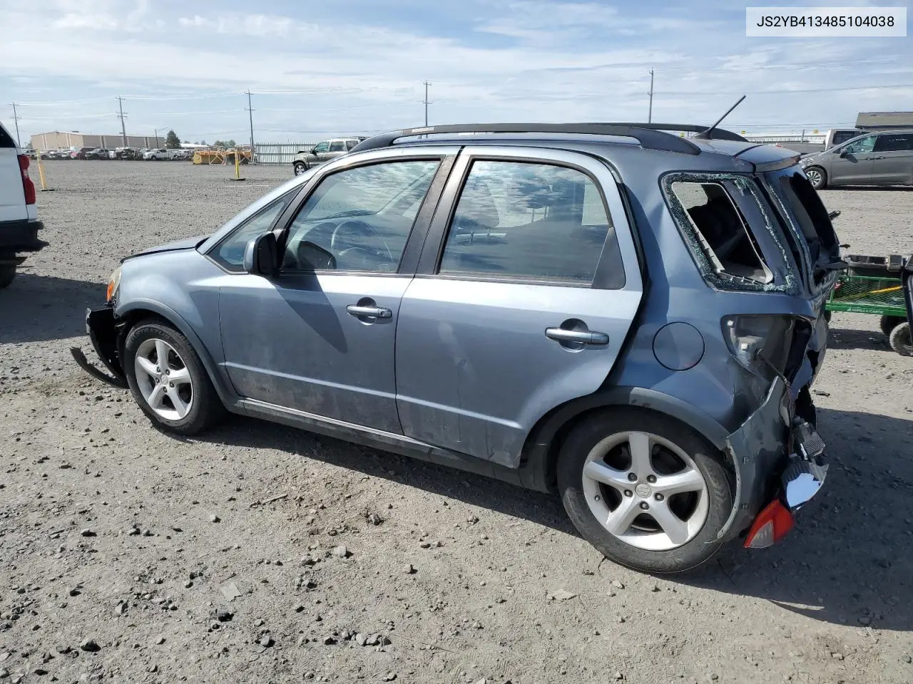 2008 Suzuki Sx4 Base VIN: JS2YB413485104038 Lot: 56369605