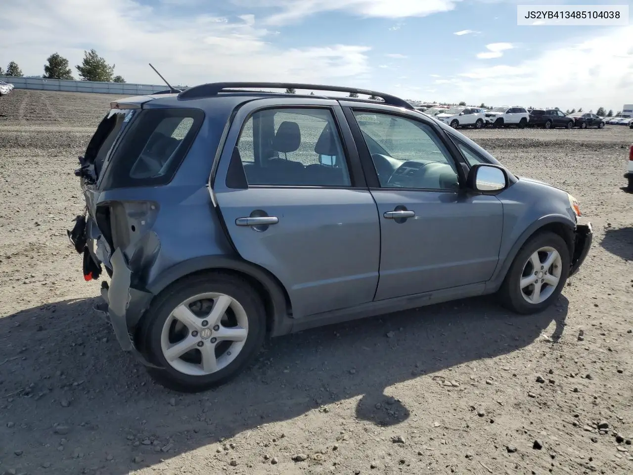 2008 Suzuki Sx4 Base VIN: JS2YB413485104038 Lot: 56369605