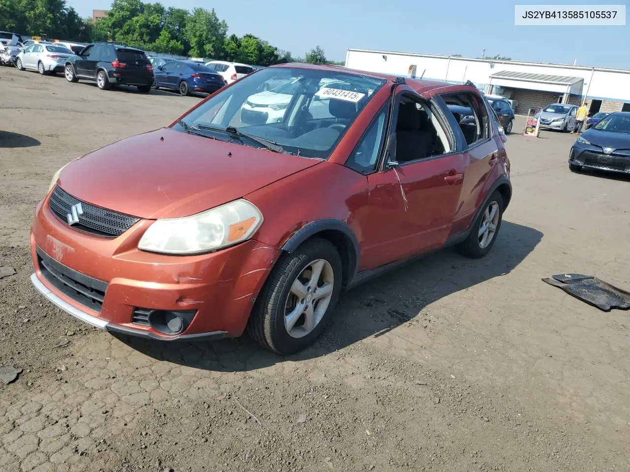2008 Suzuki Sx4 Base VIN: JS2YB413585105537 Lot: 60431415