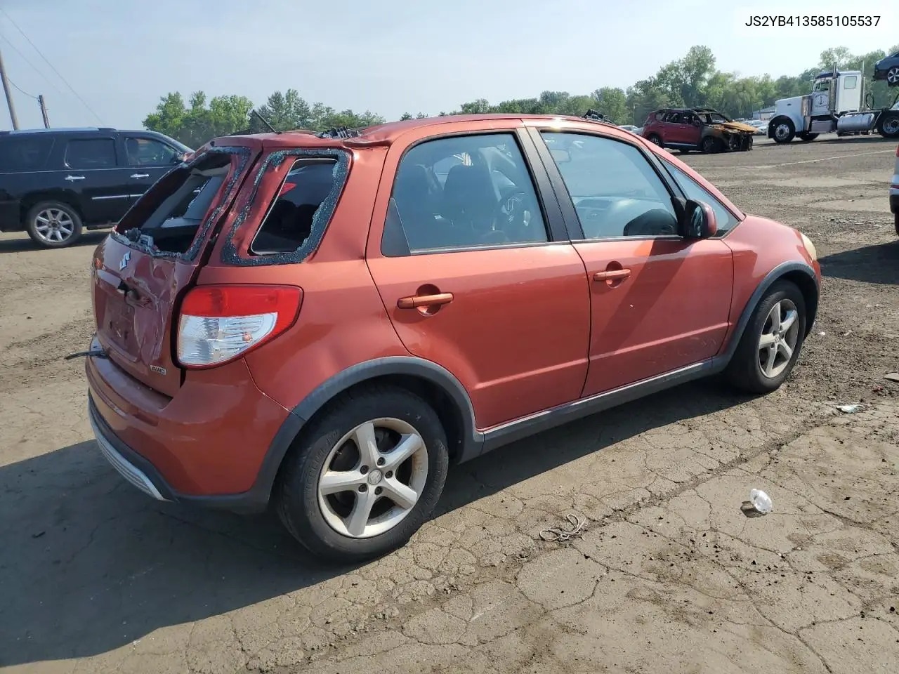 2008 Suzuki Sx4 Base VIN: JS2YB413585105537 Lot: 60431415