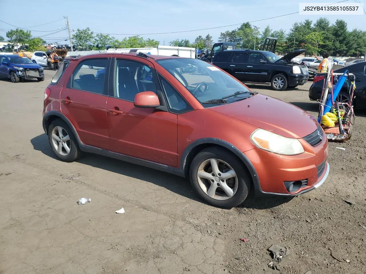 2008 Suzuki Sx4 Base VIN: JS2YB413585105537 Lot: 60431415