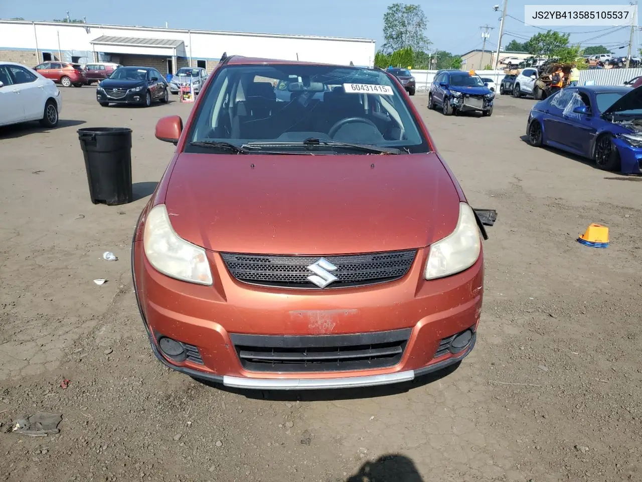 2008 Suzuki Sx4 Base VIN: JS2YB413585105537 Lot: 60431415