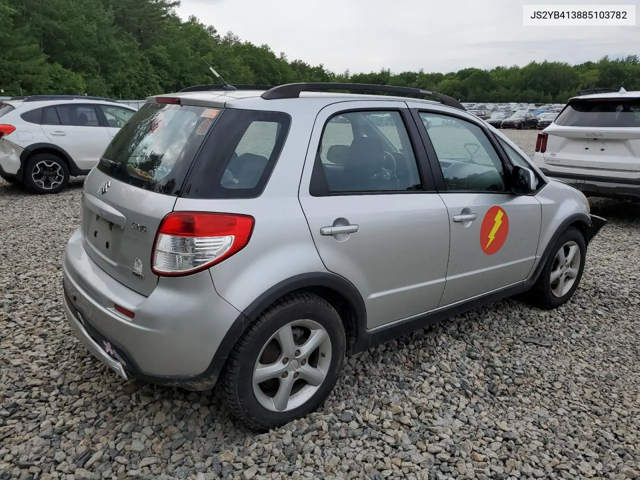 2008 Suzuki Sx4 Base VIN: JS2YB413885103782 Lot: 60857265