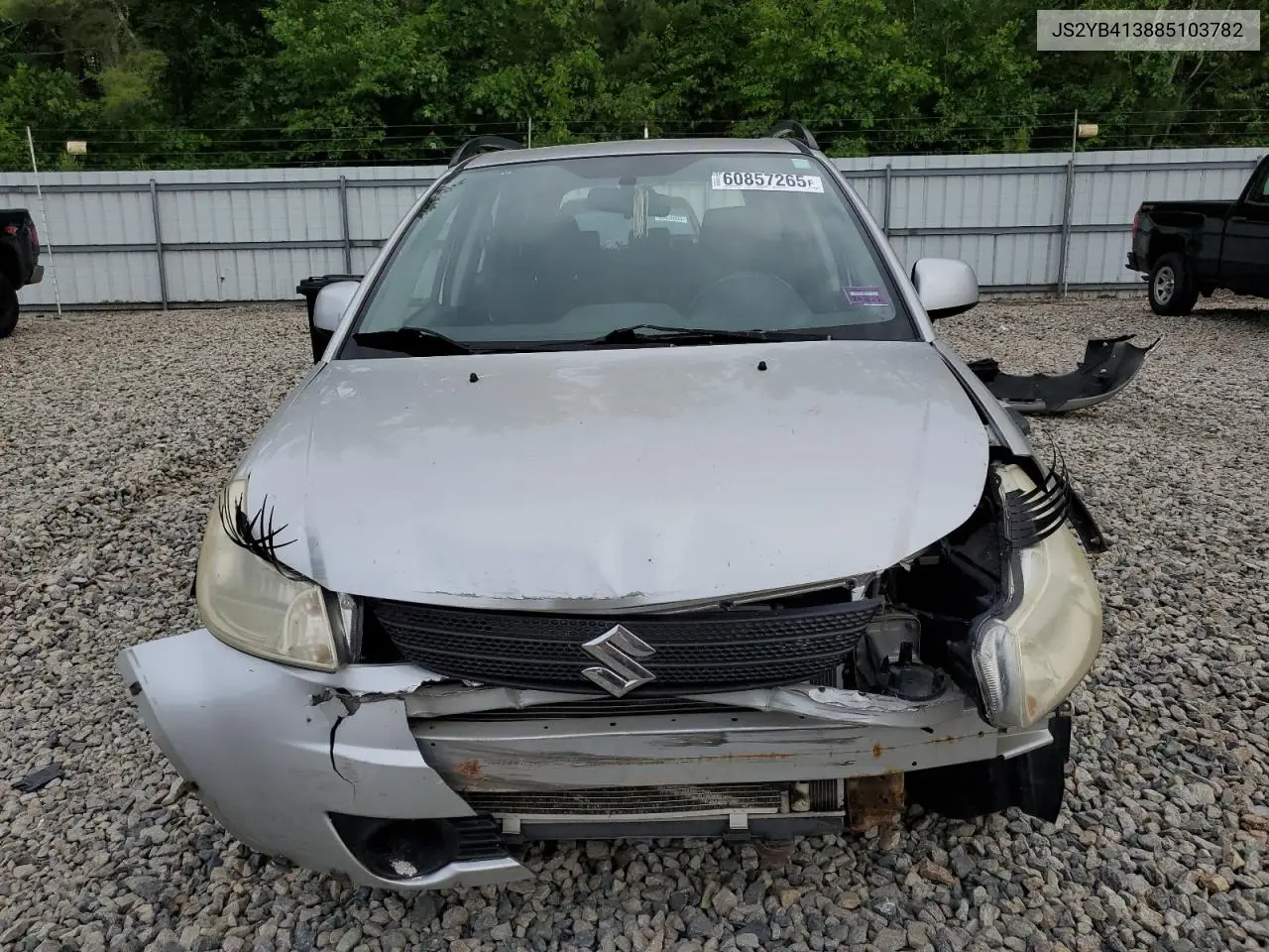 2008 Suzuki Sx4 Base VIN: JS2YB413885103782 Lot: 60857265