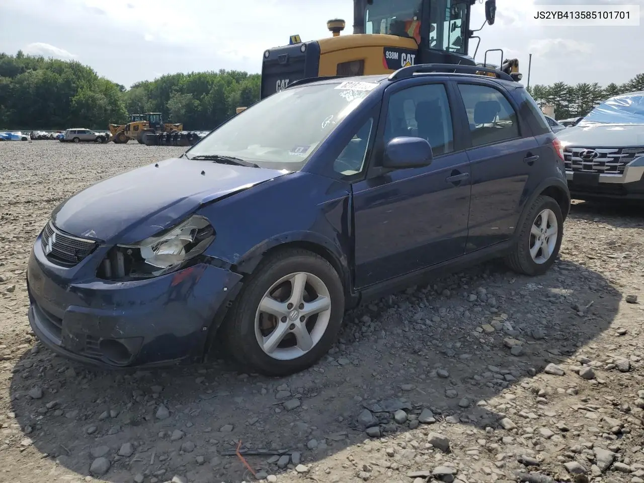 2008 Suzuki Sx4 Base VIN: JS2YB413585101701 Lot: 62161185