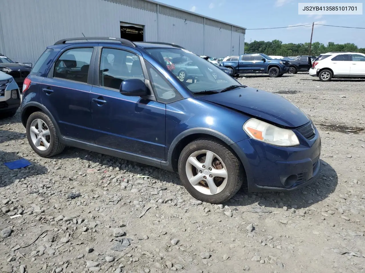 2008 Suzuki Sx4 Base VIN: JS2YB413585101701 Lot: 62161185