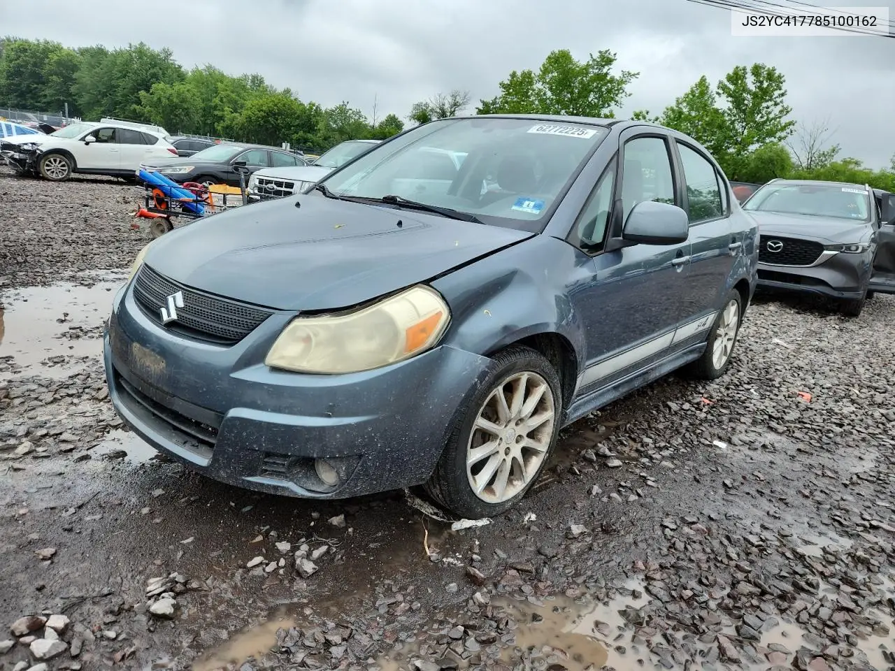 2008 Suzuki Sx4 Touring VIN: JS2YC417785100162 Lot: 62772225
