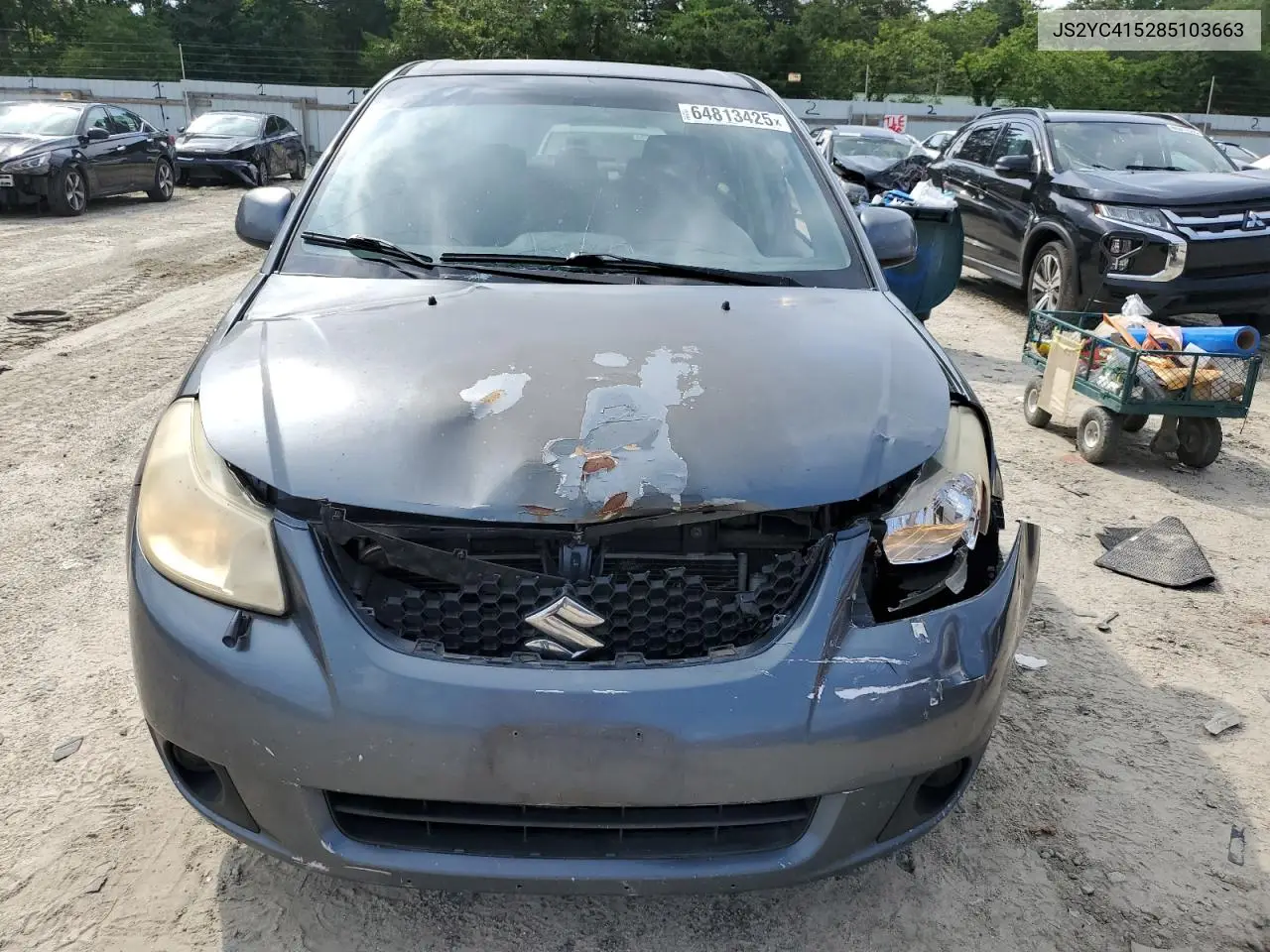 2008 Suzuki Sx4 Convenience VIN: JS2YC415285103663 Lot: 64813425