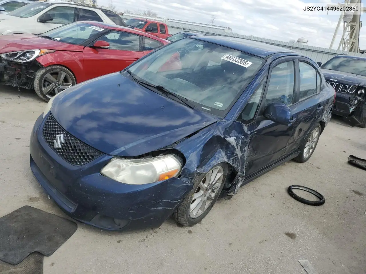 2009 Suzuki Sx4 Sport VIN: JS2YC414496202360 Lot: 48233305