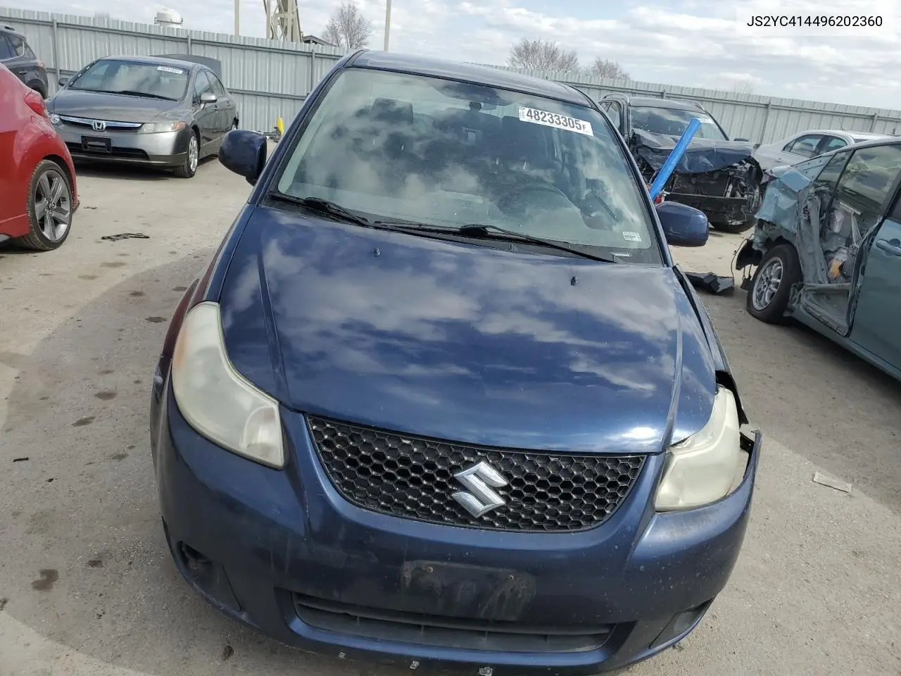 2009 Suzuki Sx4 Sport VIN: JS2YC414496202360 Lot: 48233305