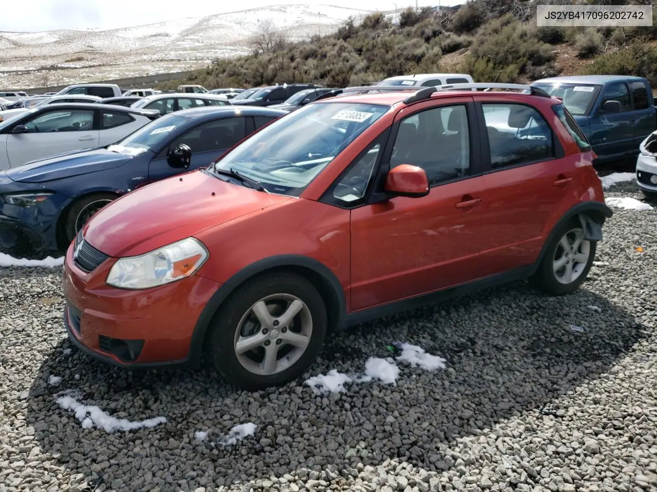 2009 Suzuki Sx4 Touring VIN: JS2YB417096202742 Lot: 51130855