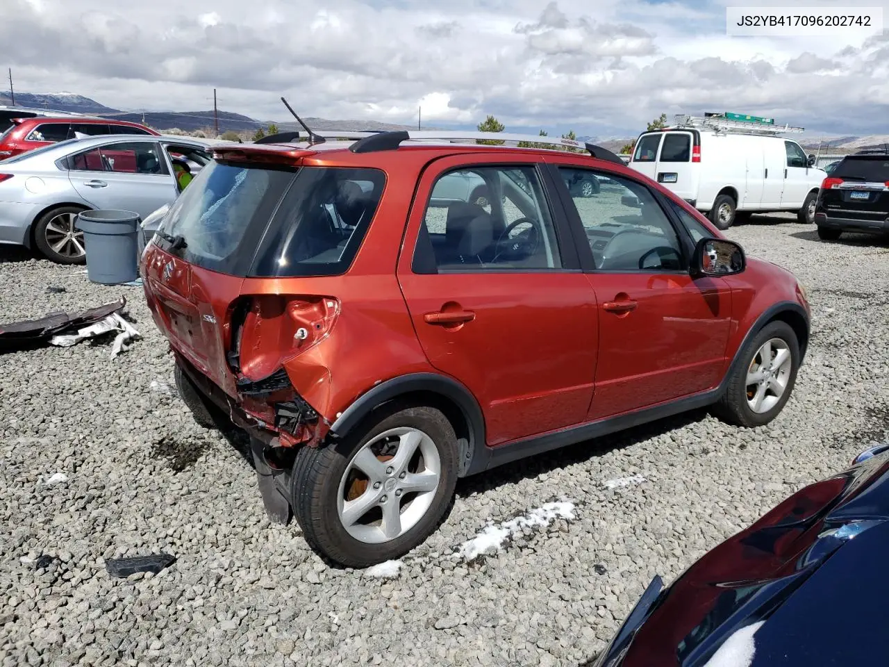 2009 Suzuki Sx4 Touring VIN: JS2YB417096202742 Lot: 51130855