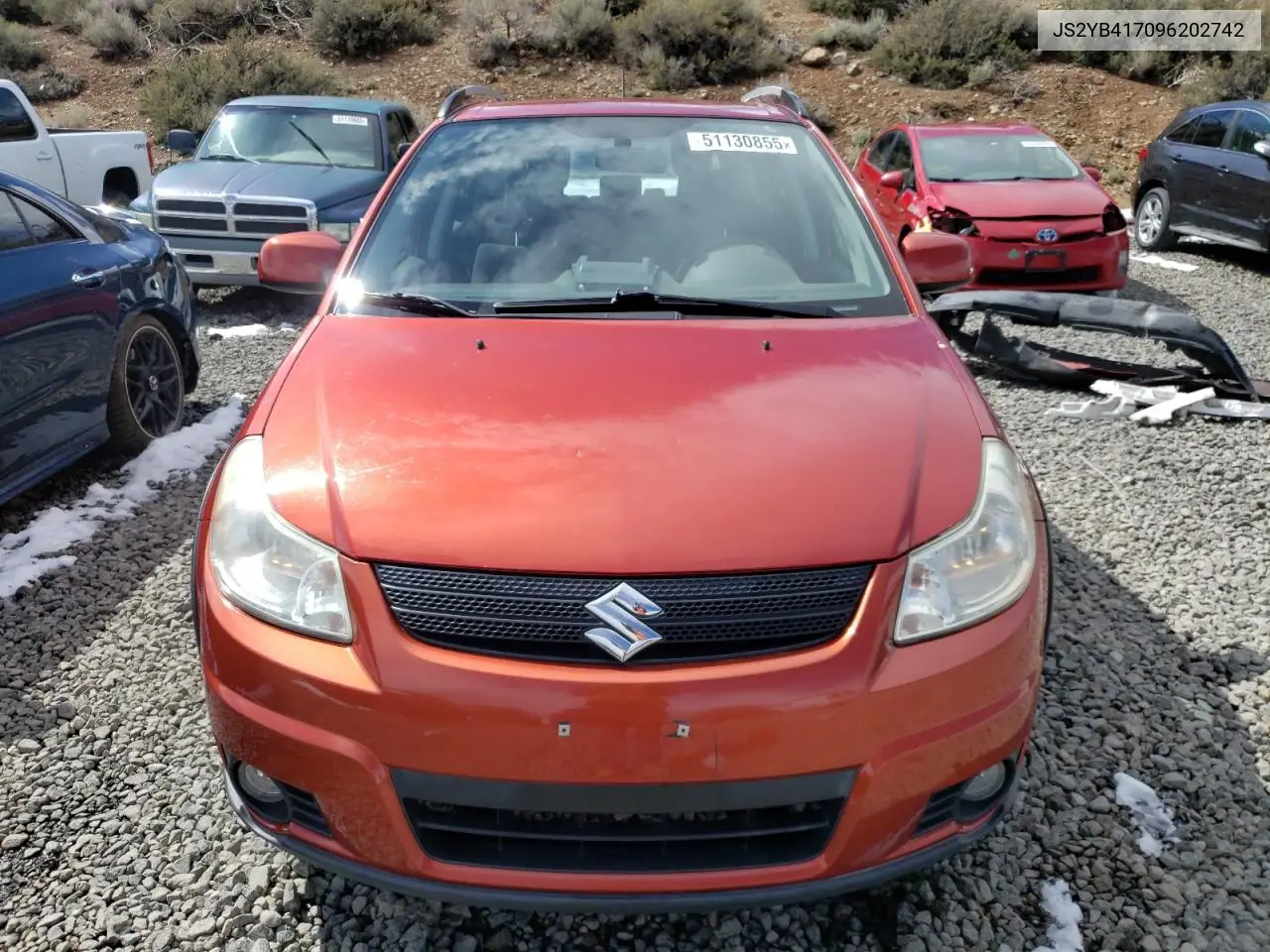 2009 Suzuki Sx4 Touring VIN: JS2YB417096202742 Lot: 51130855