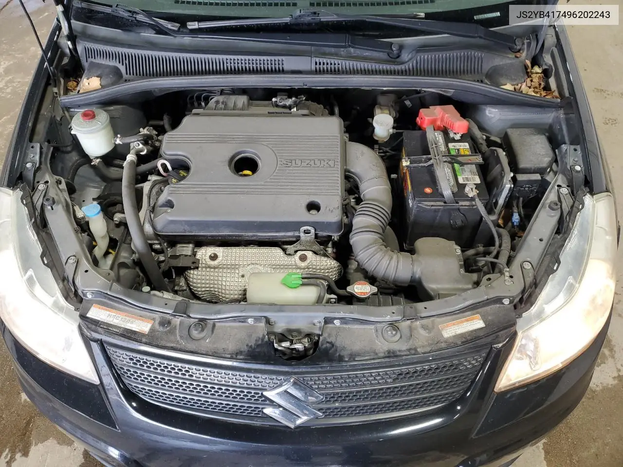 2009 Suzuki Sx4 Touring VIN: JS2YB417496202243 Lot: 53842055