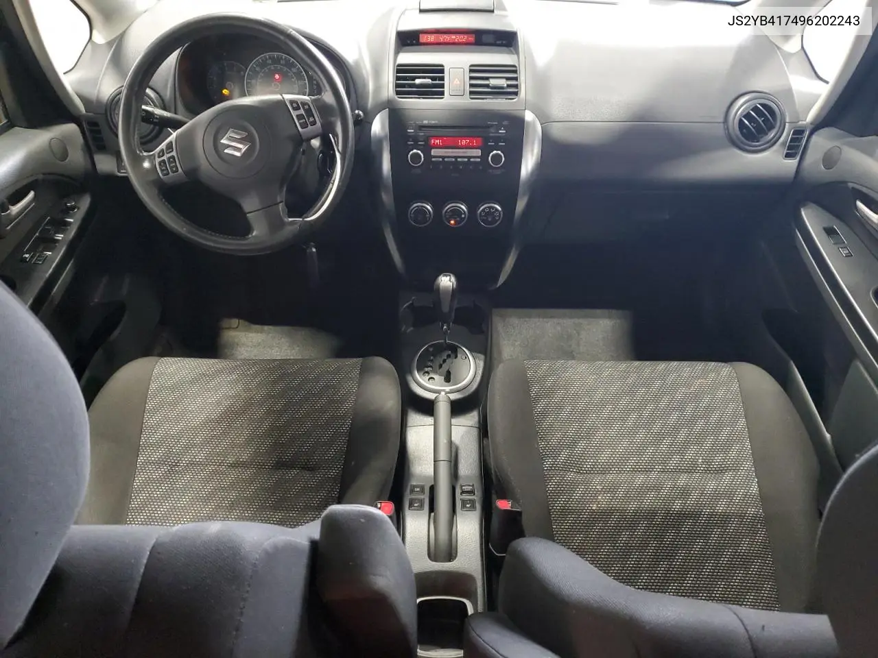 2009 Suzuki Sx4 Touring VIN: JS2YB417496202243 Lot: 53842055