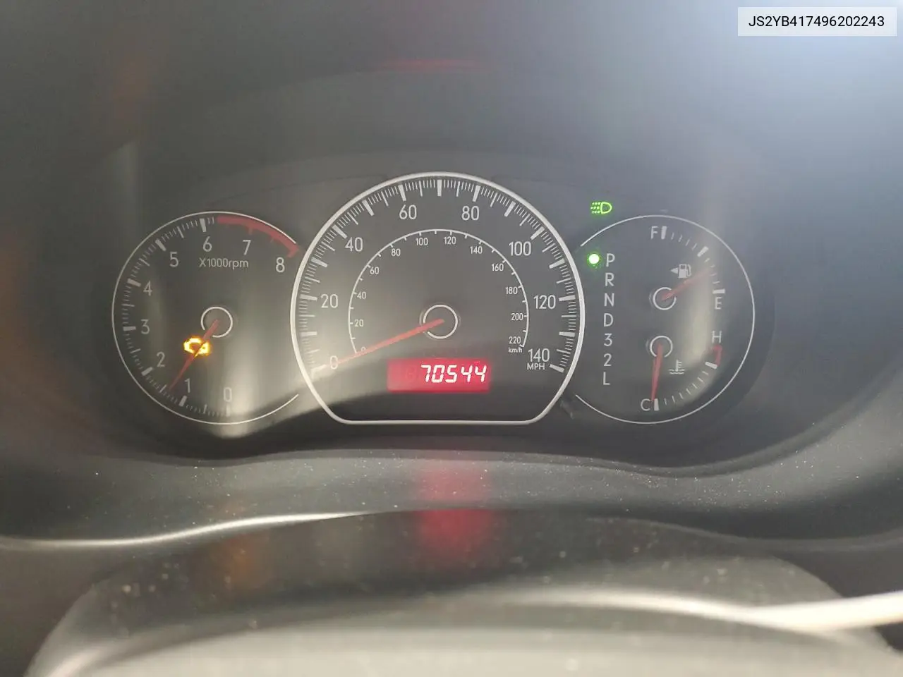 2009 Suzuki Sx4 Touring VIN: JS2YB417496202243 Lot: 53842055