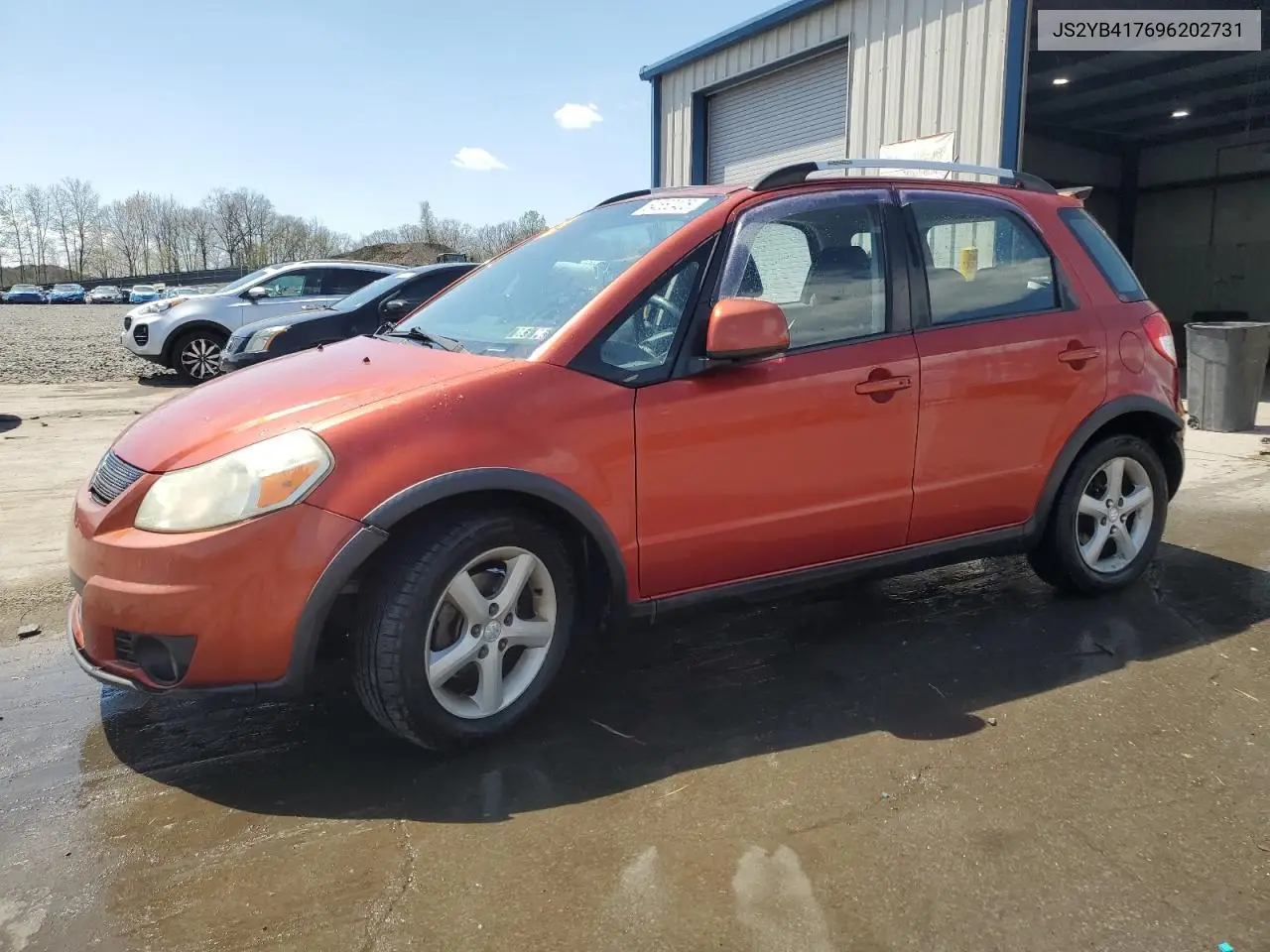 2009 Suzuki Sx4 Touring VIN: JS2YB417696202731 Lot: 54552405