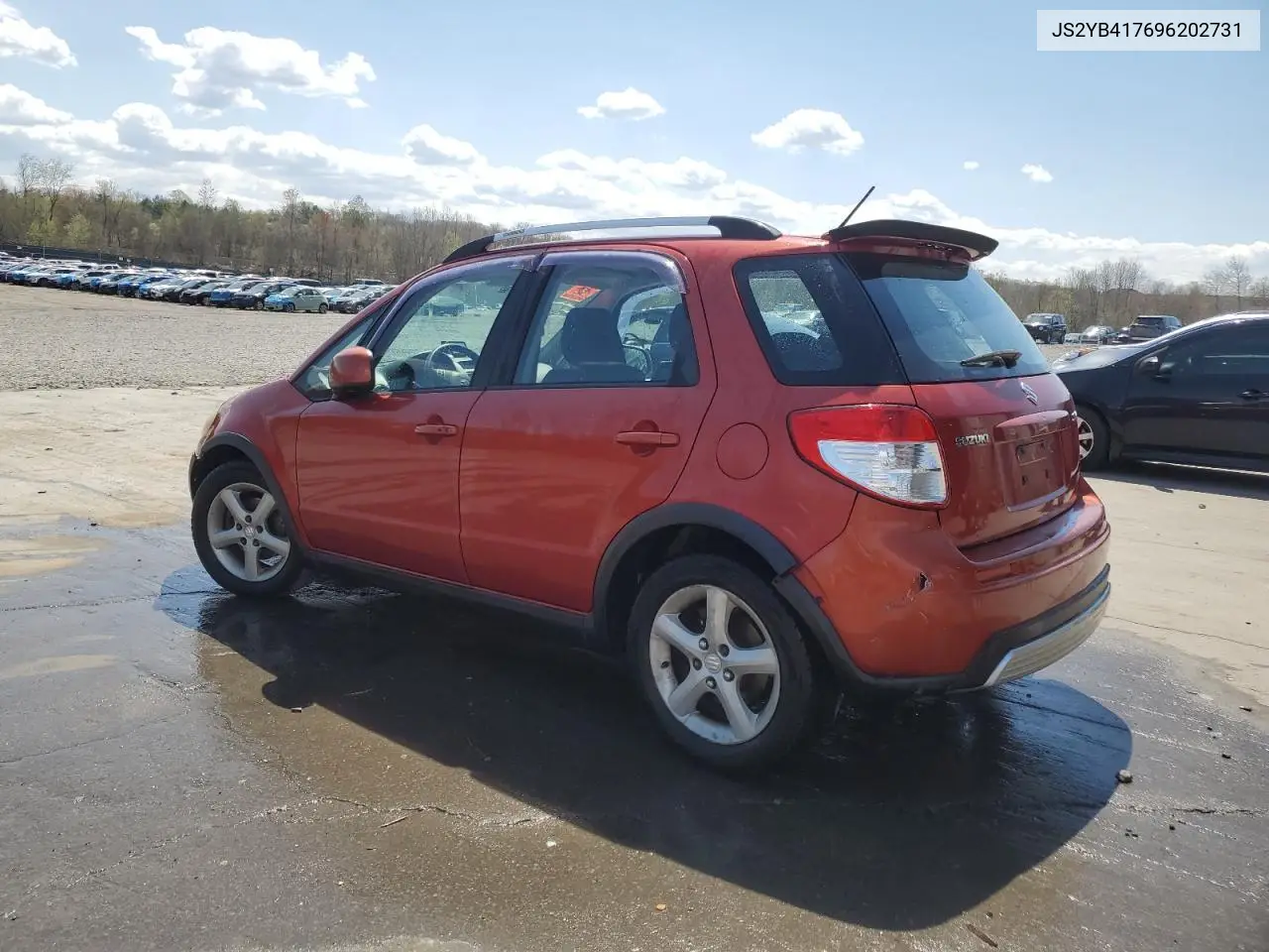 2009 Suzuki Sx4 Touring VIN: JS2YB417696202731 Lot: 54552405