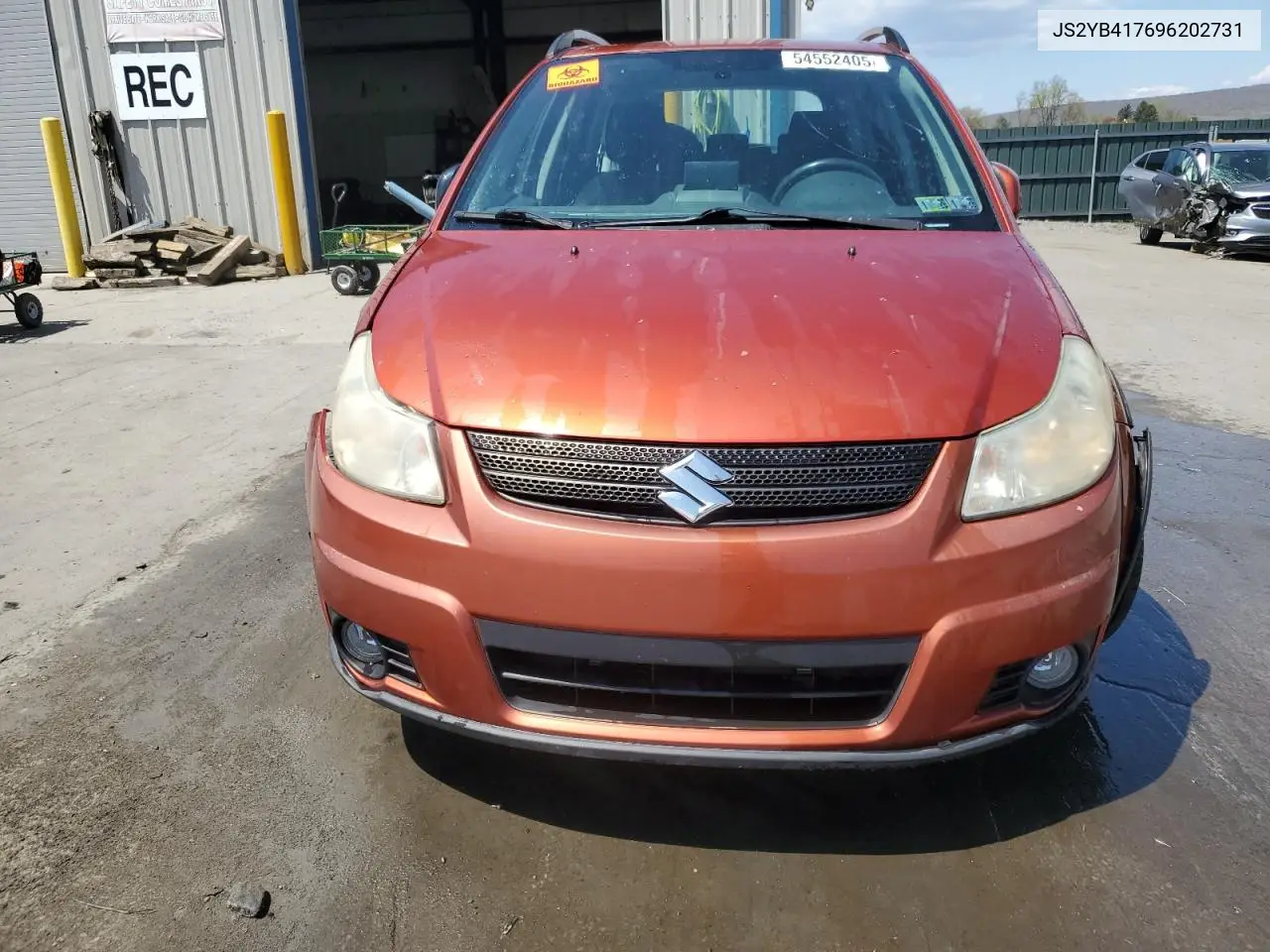 2009 Suzuki Sx4 Touring VIN: JS2YB417696202731 Lot: 54552405