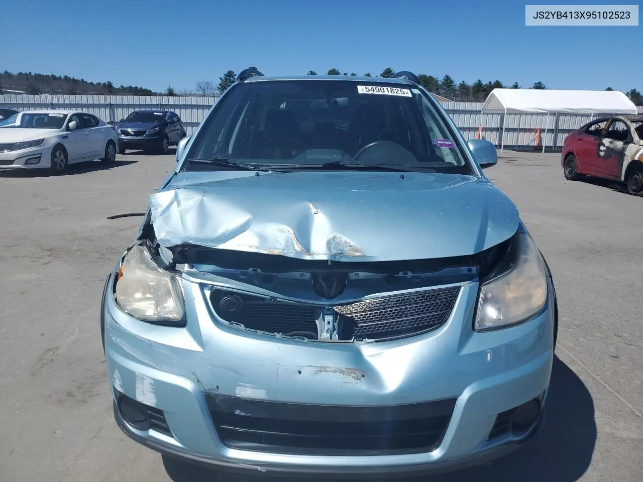 2009 Suzuki Sx4 Technology VIN: JS2YB413X95102523 Lot: 54901825