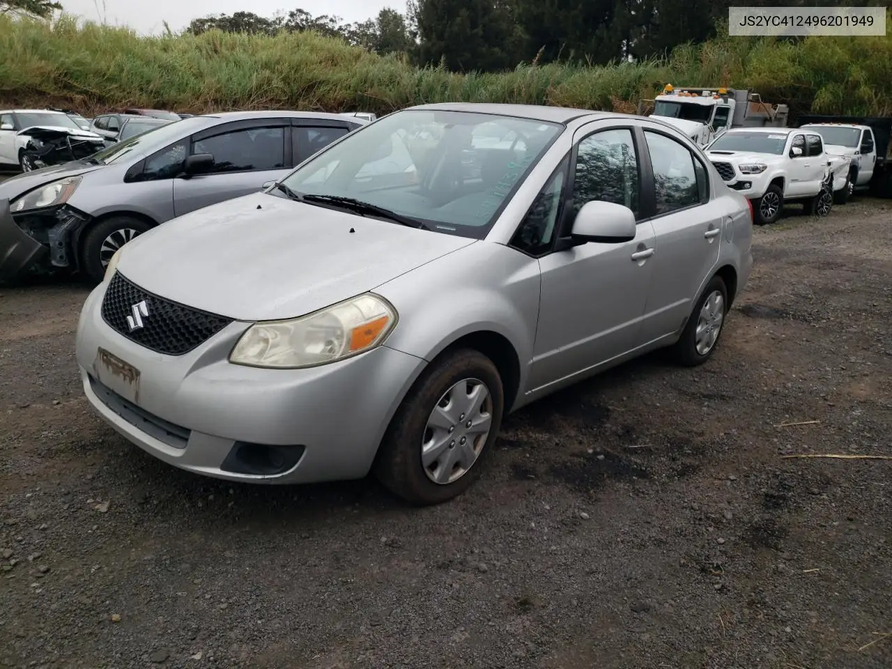 2009 Suzuki Sx4 VIN: JS2YC412496201949 Lot: 54943985