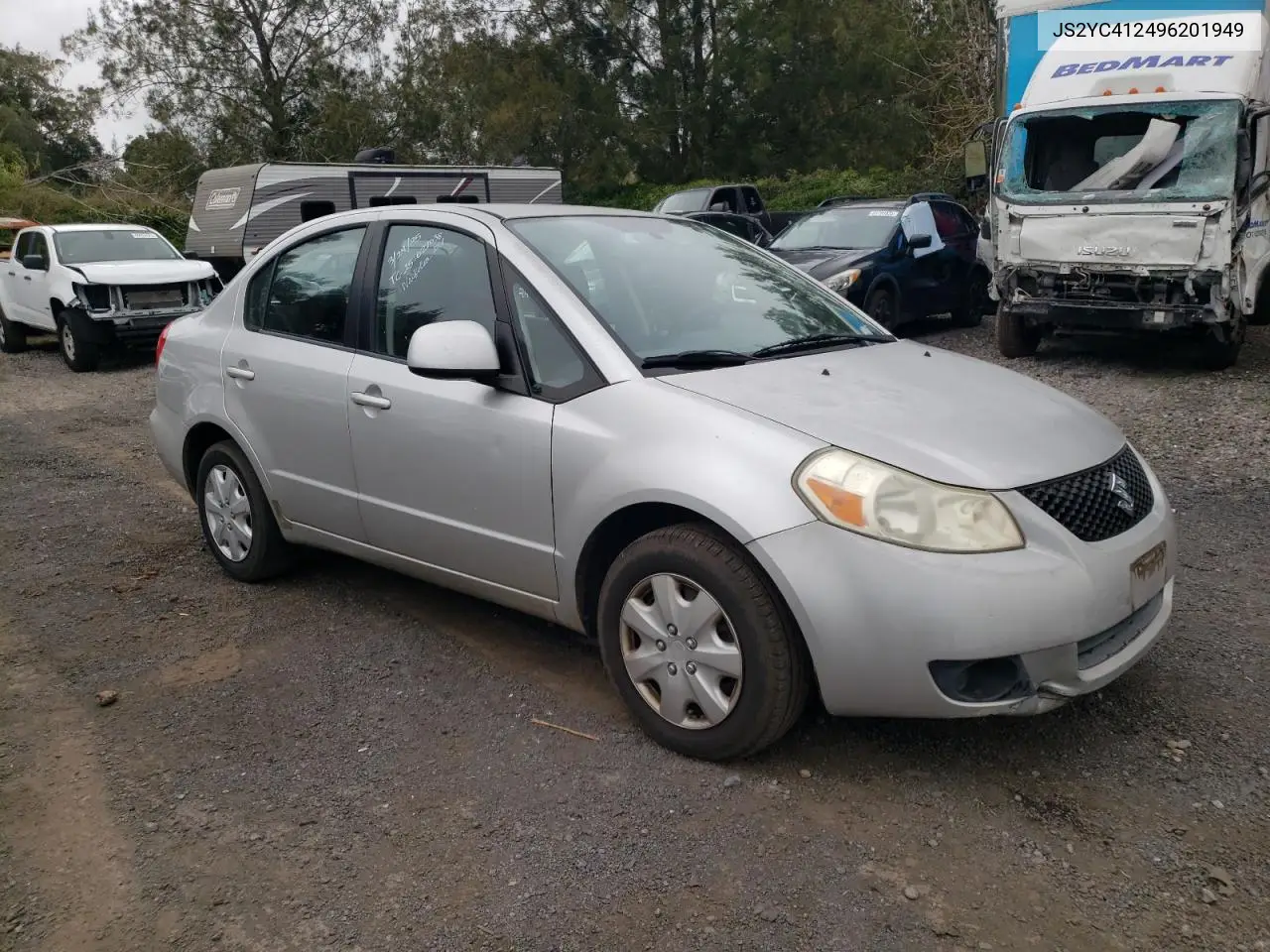 2009 Suzuki Sx4 VIN: JS2YC412496201949 Lot: 54943985