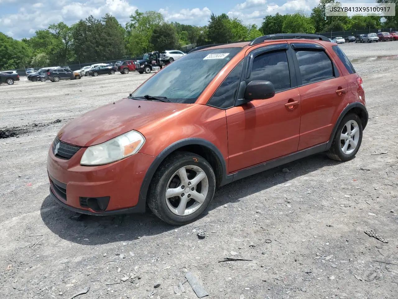 2009 Suzuki Sx4 Technology VIN: JS2YB413X95100917 Lot: 55228335