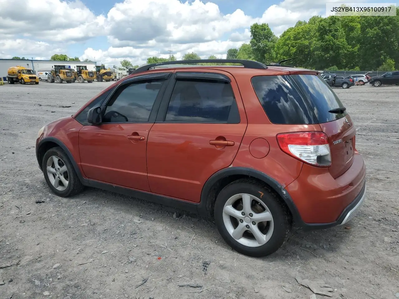 2009 Suzuki Sx4 Technology VIN: JS2YB413X95100917 Lot: 55228335