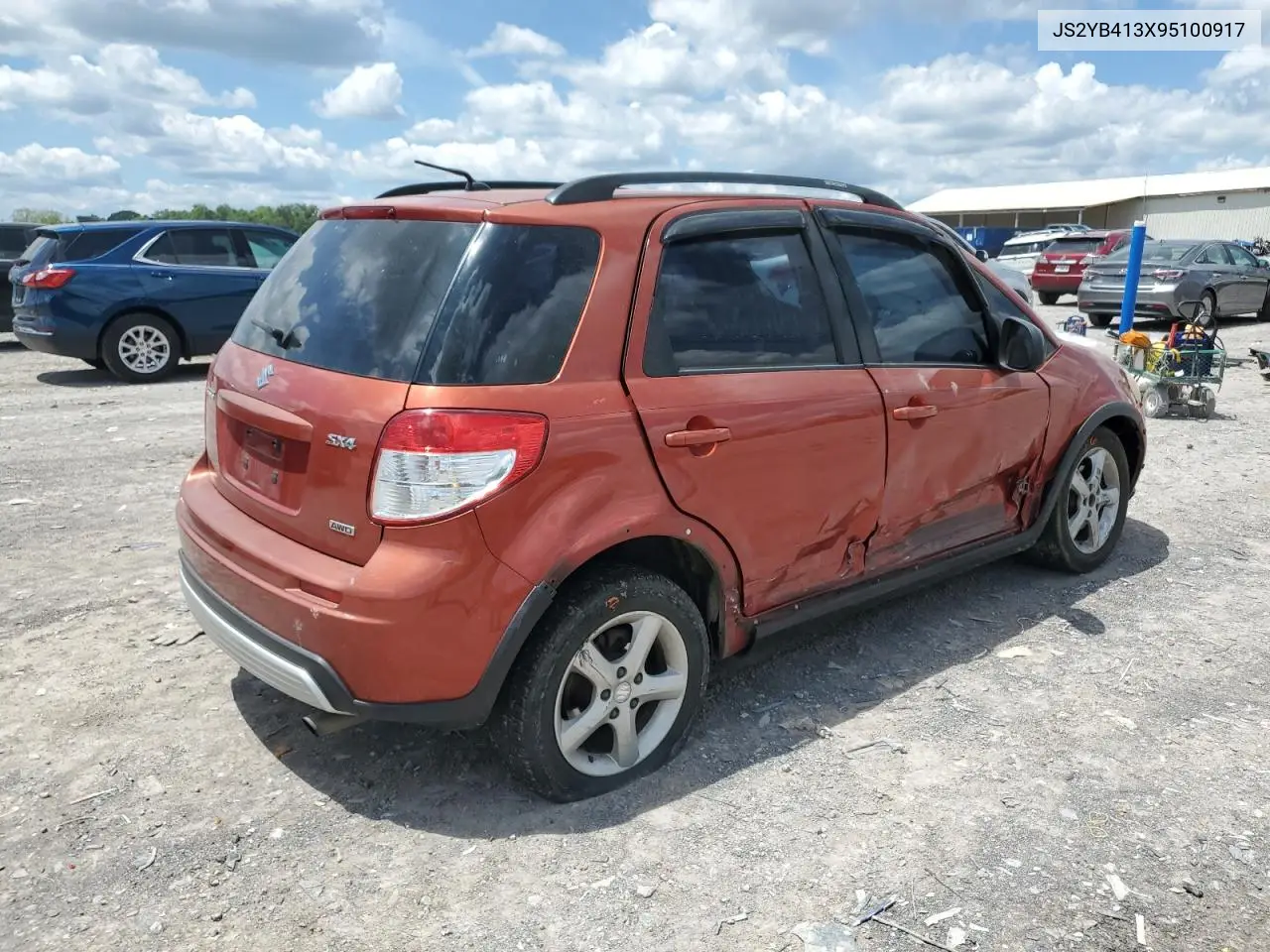 2009 Suzuki Sx4 Technology VIN: JS2YB413X95100917 Lot: 55228335