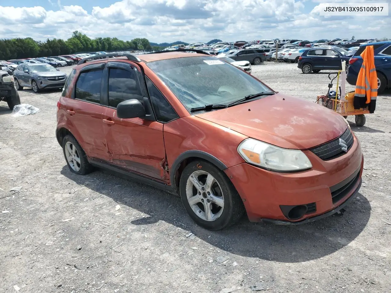 2009 Suzuki Sx4 Technology VIN: JS2YB413X95100917 Lot: 55228335