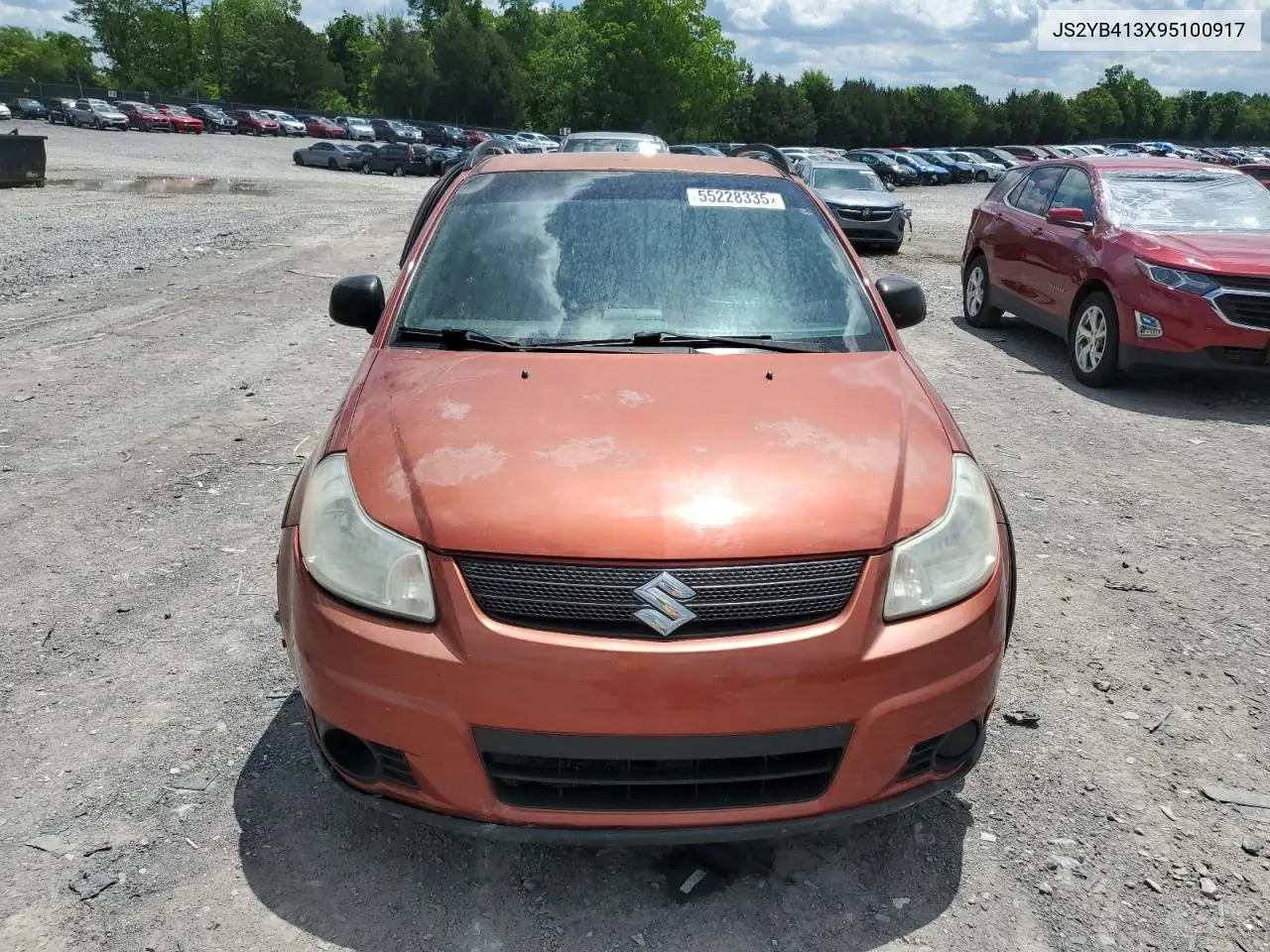 2009 Suzuki Sx4 Technology VIN: JS2YB413X95100917 Lot: 55228335