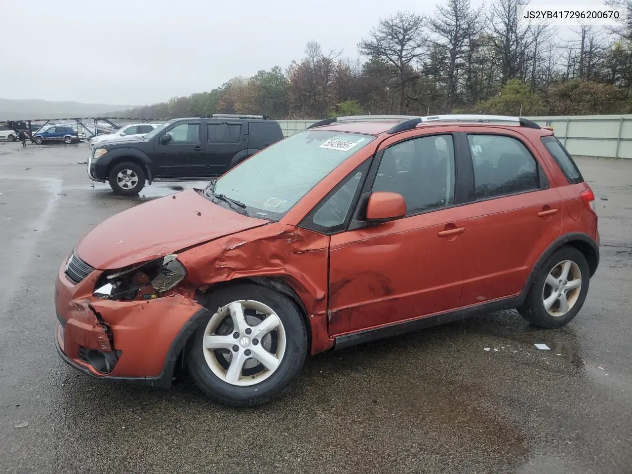 2009 Suzuki Sx4 Touring VIN: JS2YB417296200670 Lot: 55429955