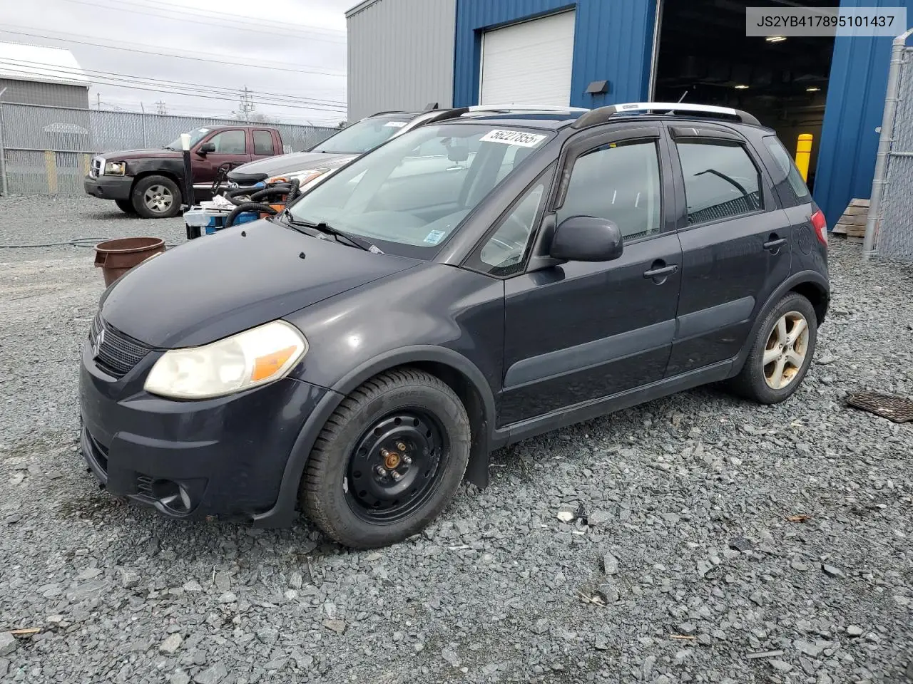 2009 Suzuki Sx4 Touring VIN: JS2YB417895101437 Lot: 56227855