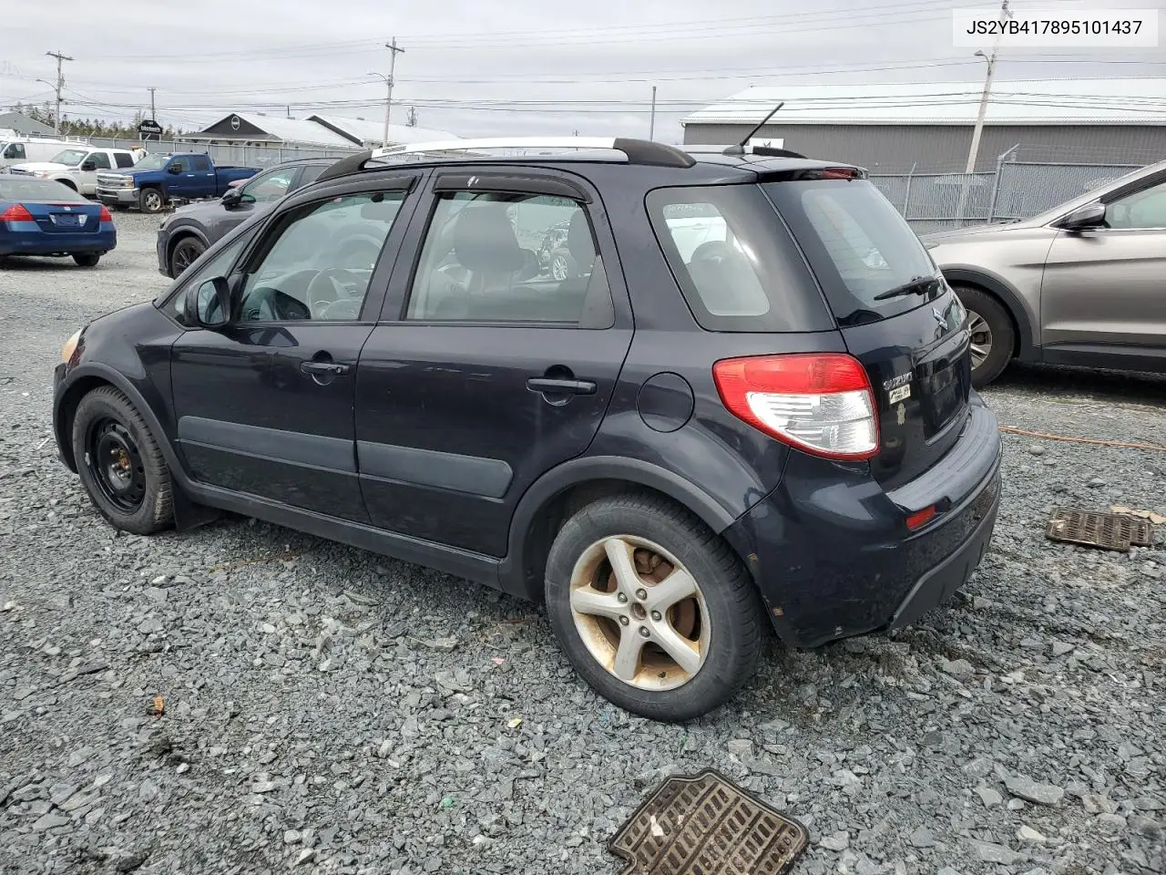 2009 Suzuki Sx4 Touring VIN: JS2YB417895101437 Lot: 56227855