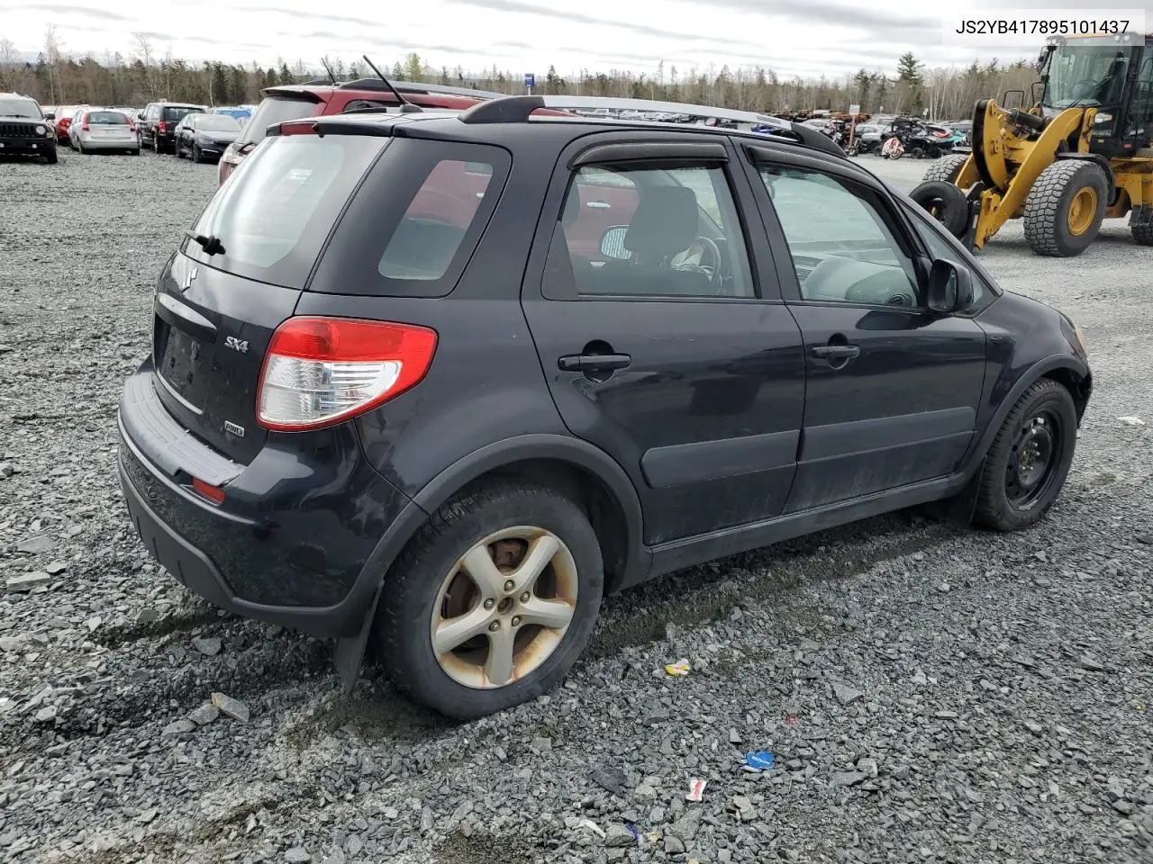2009 Suzuki Sx4 Touring VIN: JS2YB417895101437 Lot: 56227855