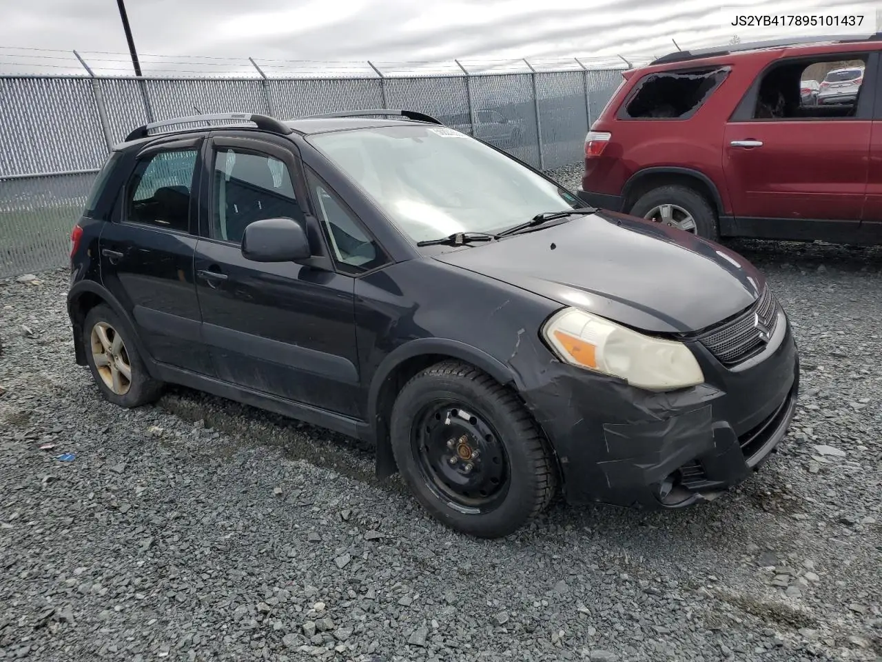 2009 Suzuki Sx4 Touring VIN: JS2YB417895101437 Lot: 56227855