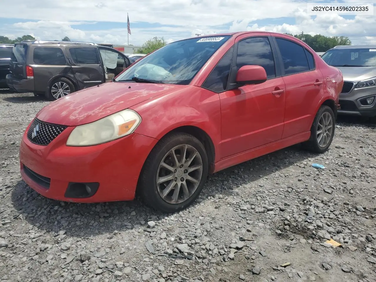 2009 Suzuki Sx4 Sport VIN: JS2YC414596202335 Lot: 56698855