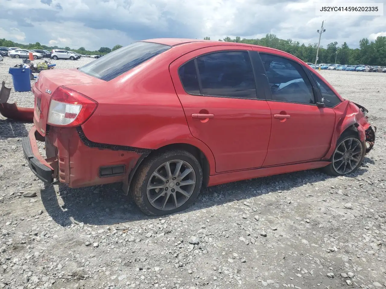 2009 Suzuki Sx4 Sport VIN: JS2YC414596202335 Lot: 56698855