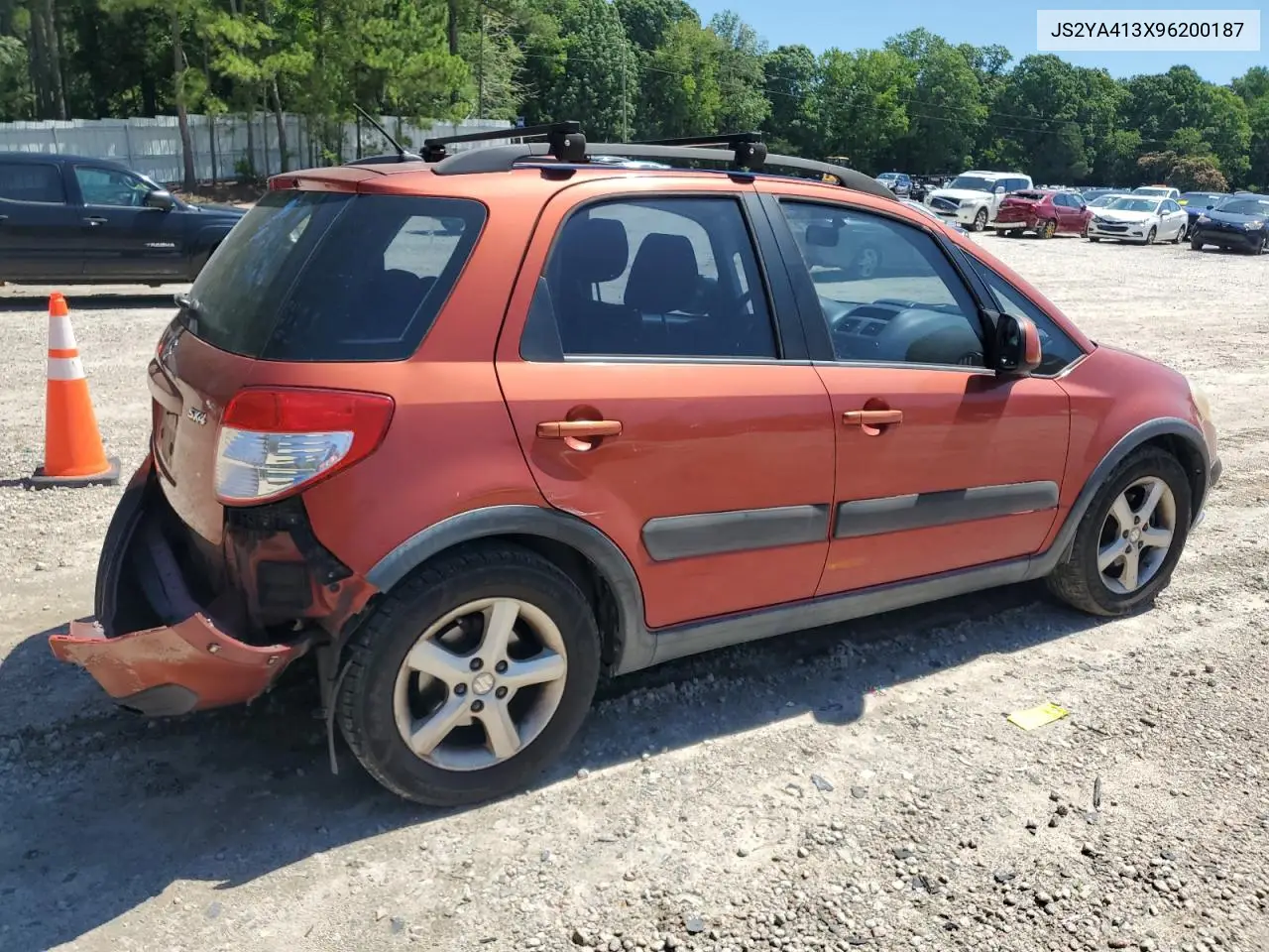2009 Suzuki Sx4 Technology VIN: JS2YA413X96200187 Lot: 61305695