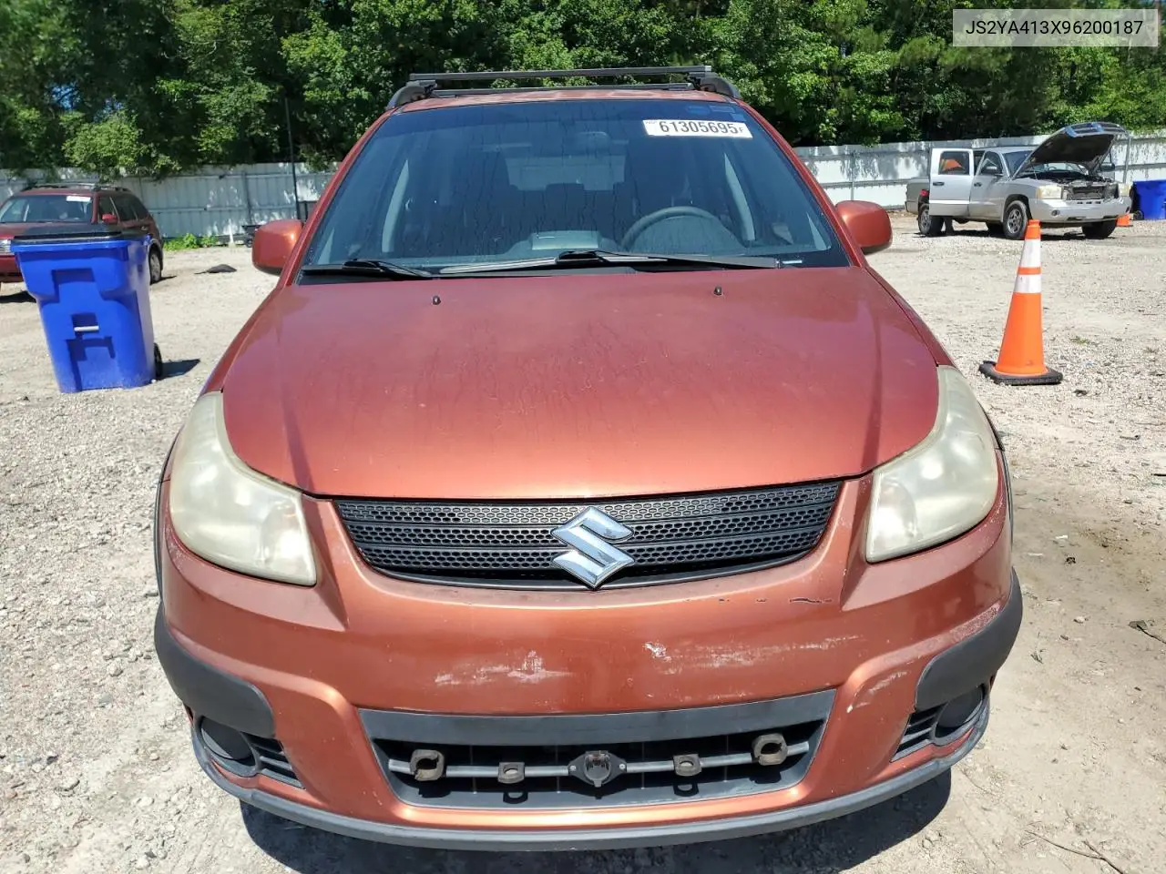 2009 Suzuki Sx4 Technology VIN: JS2YA413X96200187 Lot: 61305695